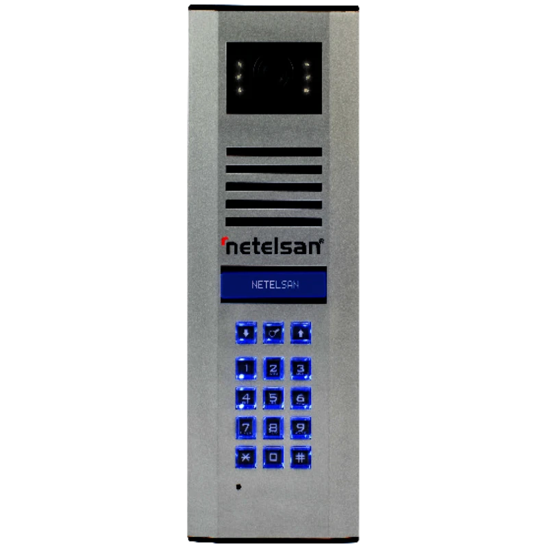 X Small Kameralı Dijital Tuşlu Zil Paneli